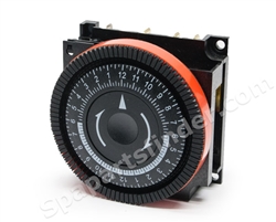 Diehl Time Clock, 24Hr, SPST 220Volt