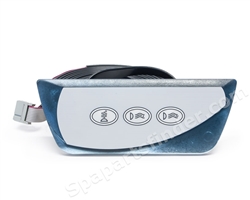 6600-861, Sundance Spas Remote Control Panel,  2001+ Gray 850 Series, 2-Pump